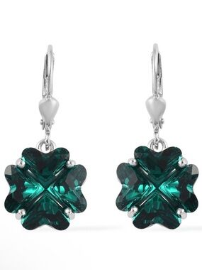 SWAROVSKI Emerald Crystal Earrings